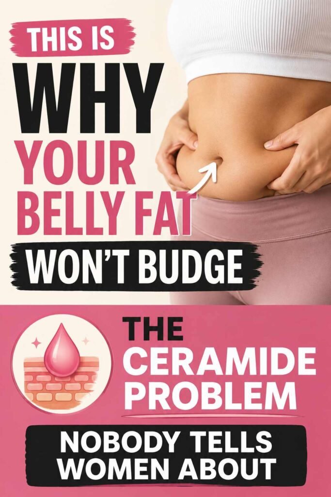 This Is Why Your Belly Fat Won't Budge — The Ceramide Problem Nobody Tells Women About 1 154aaba5belly wont budge 6ae7 4940 a3b3 dbddb5f735ff