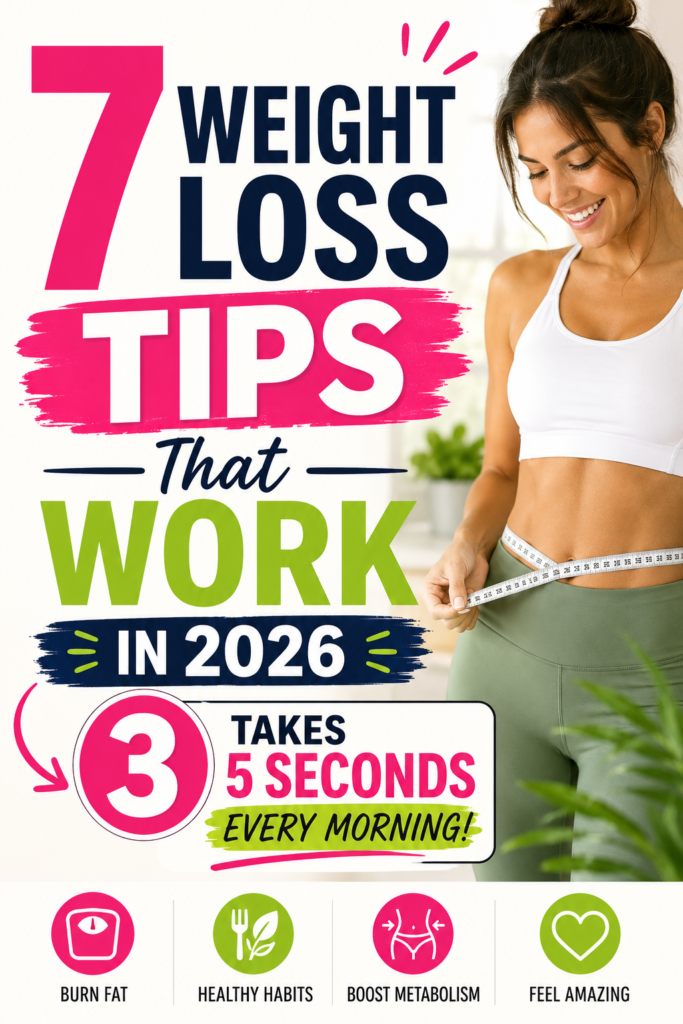 7 Weight Loss Tips That Work in 2026 (Number 3 Takes 5 Seconds Every Morning) 1 5607442e a5be 47e1 8ff9 69f28ae923d7