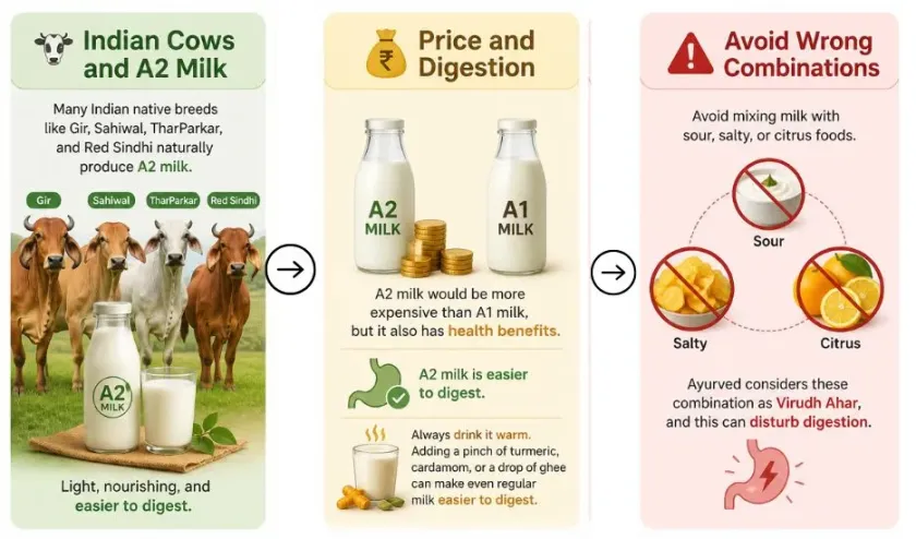 A1 vs A2 Milk difference