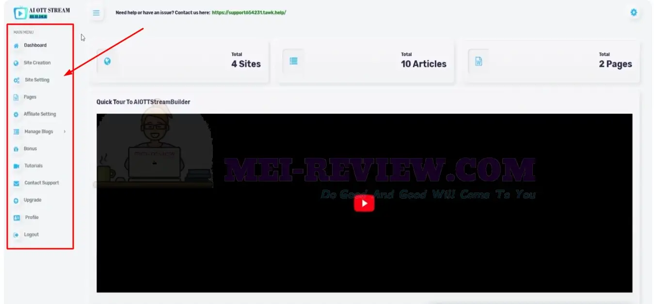 AI-OTT-Stream-Builder-Demo-2-menu