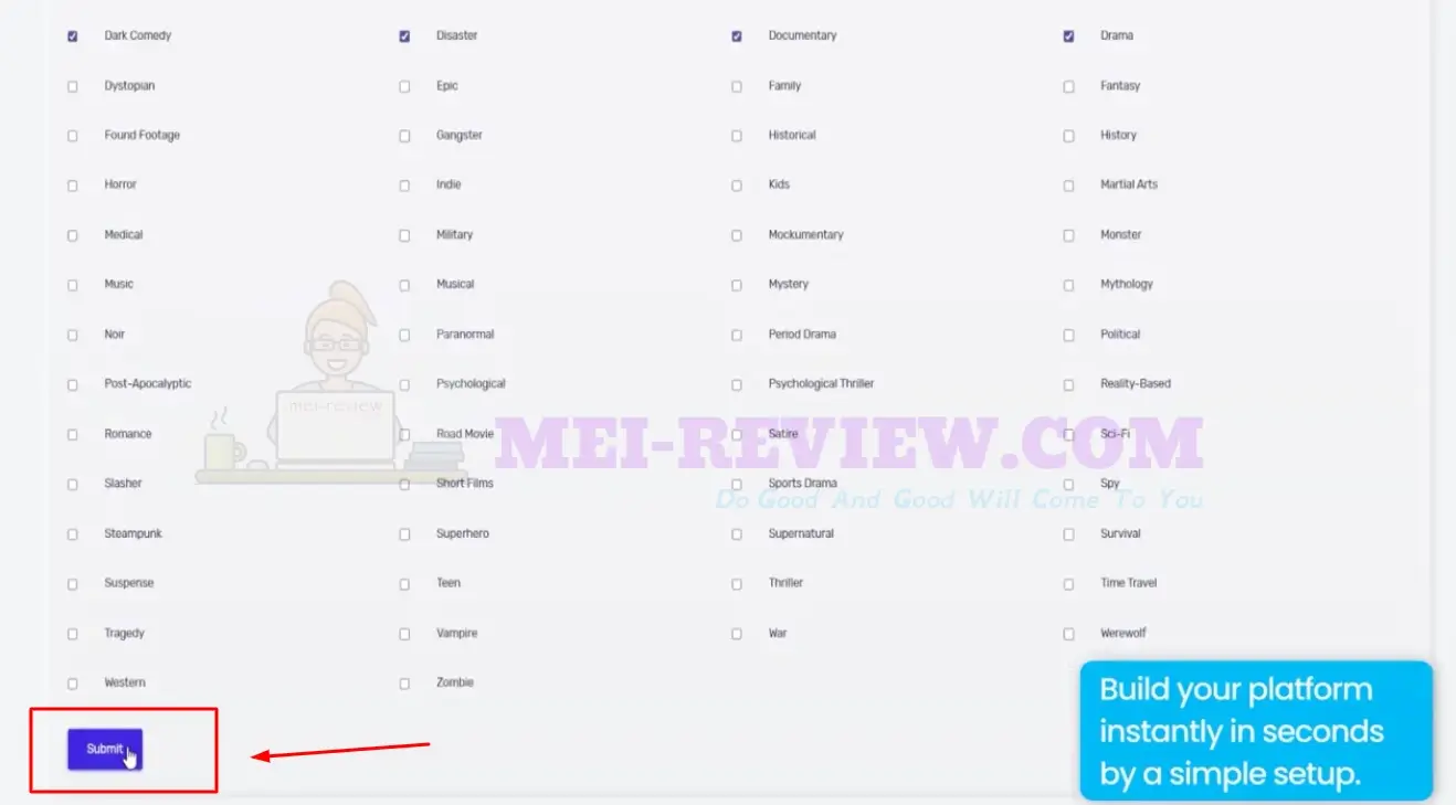 AI-OTT-Stream-Builder-Demo-6-categories