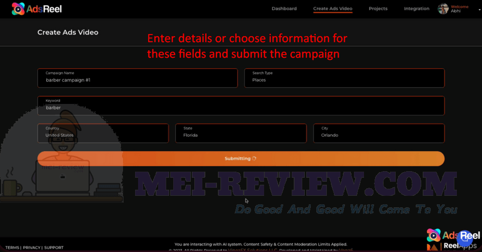 AdsReel-DEMO-2-keyword