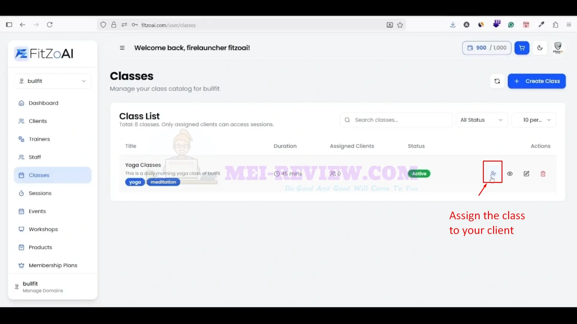 FitZoAI-Demo-11-list