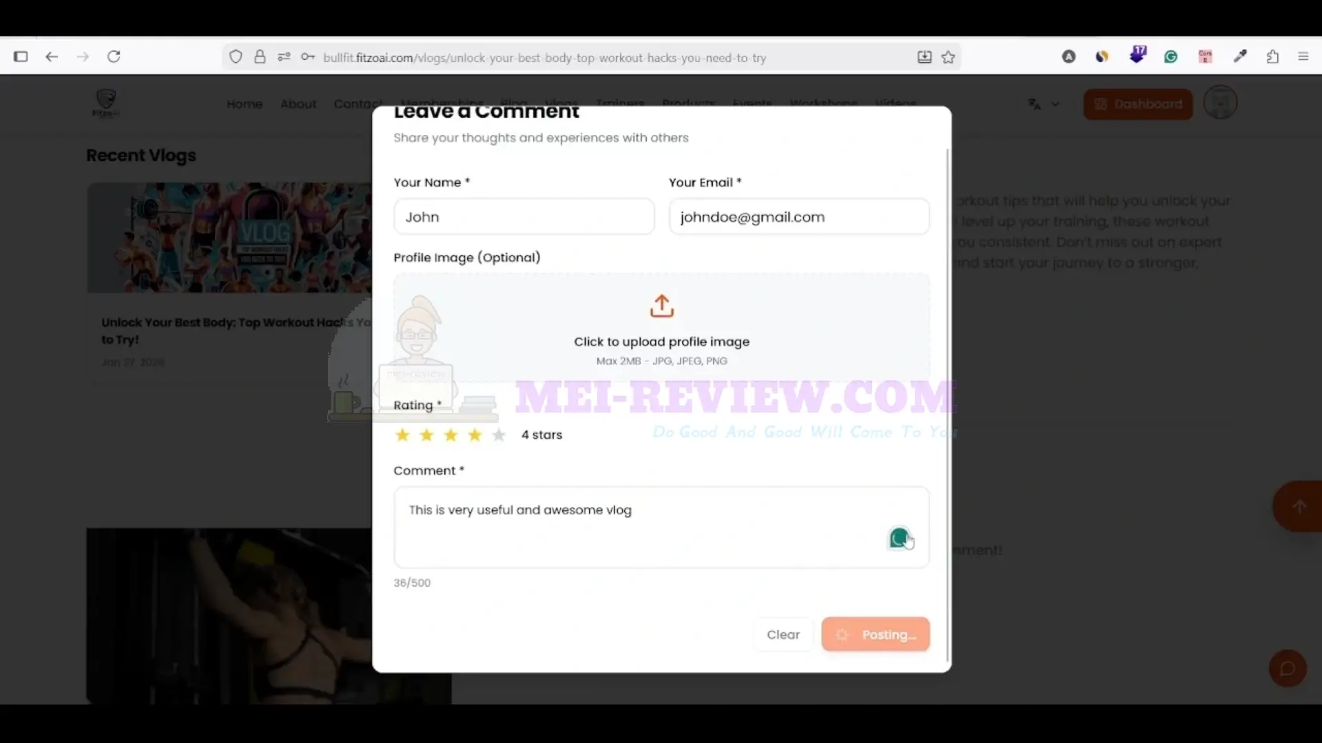 FitZoAI-Demo-26-comments