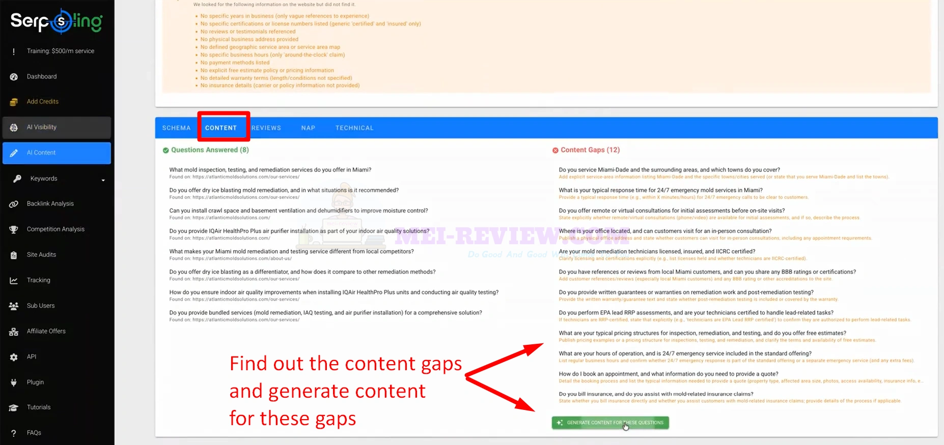 SerpSling-AI-Demo-12-fix-content