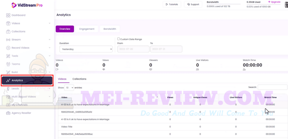 VidStream-Pro-demo-19-Analytics