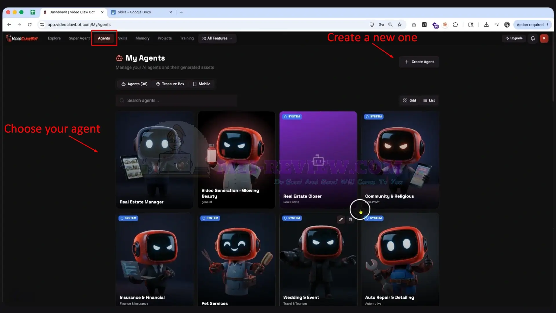 VideoClawBot-Demo-2-agent