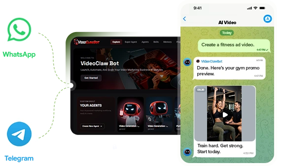 VideoClawBot-Feature-4-chat-operation