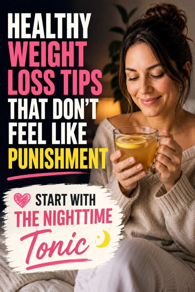Healthy Weight Loss Tips That Don't Feel Like Punishment (Start With the Nighttime Tonic) 1 ac5770a3 364e 4dd7 a81d b48b066c10d2