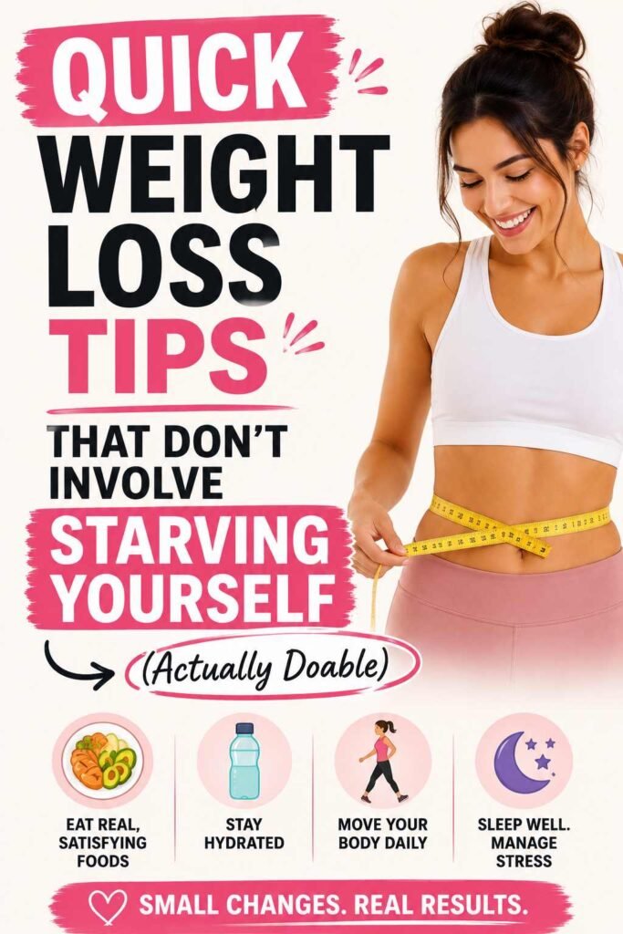 Quick Weight Loss Tips That Don't Involve Starving Yourself (Actually Doable) 1 ca0e0eb4 dcdc 497a 9cd6 e0aba2e408c2