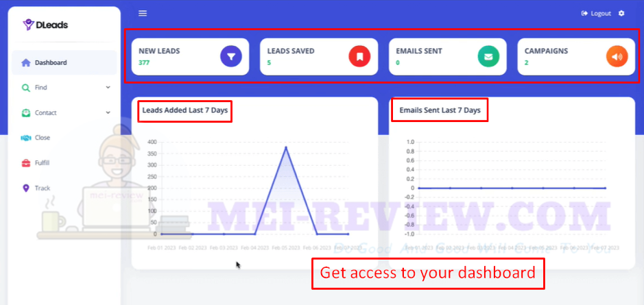 dLeads-Demo-1-Dashboard