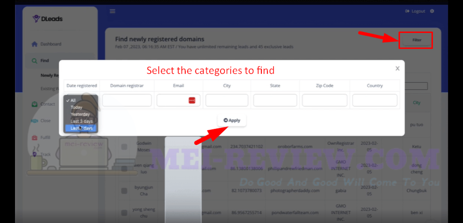 dLeads-Demo-4-Filters