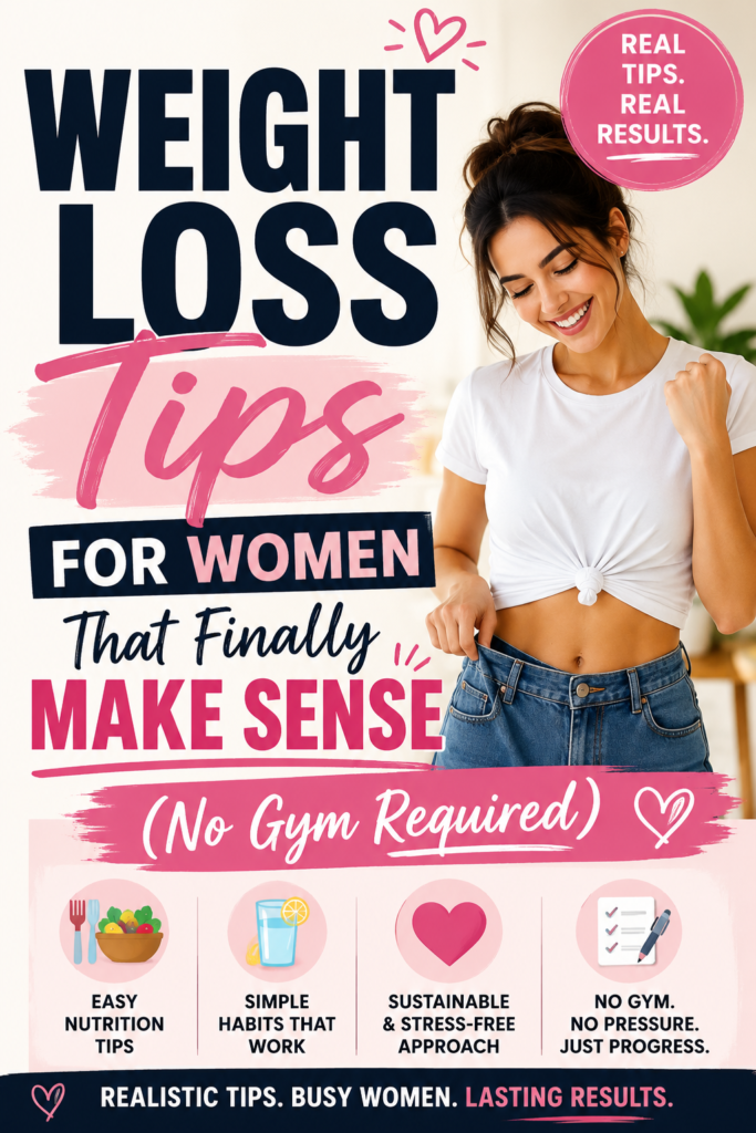 Weight Loss Tips for Women That Finally Make Sense (No Gym Required) 1 dc7aa288 9426 470d bd8f a9ae2dd0ad94