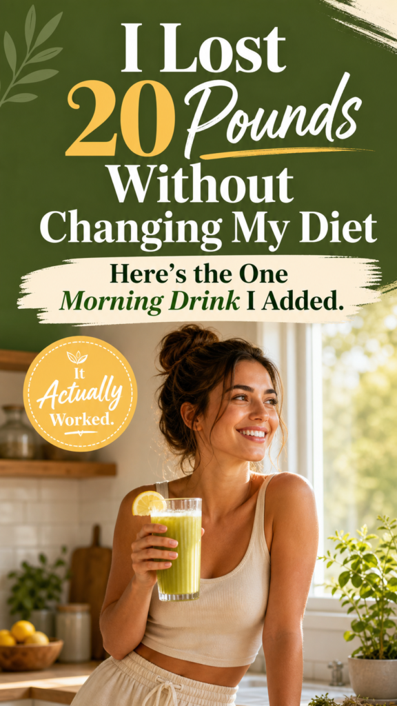 I Lost 20 Pounds Without Changing My Diet — Here's the One Morning Drink I Added 1 f5eac08c da1d 4d69 b627 13cdba81197e