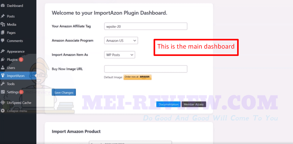 importazon-review-how-to-use-1-dashboard