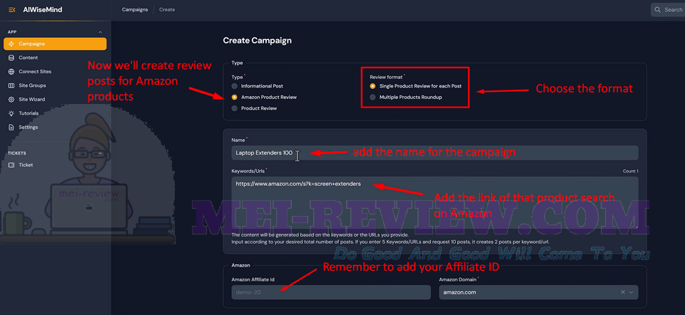 AiWiseMind-Demo-18-create-reviews-for-Amazon-products