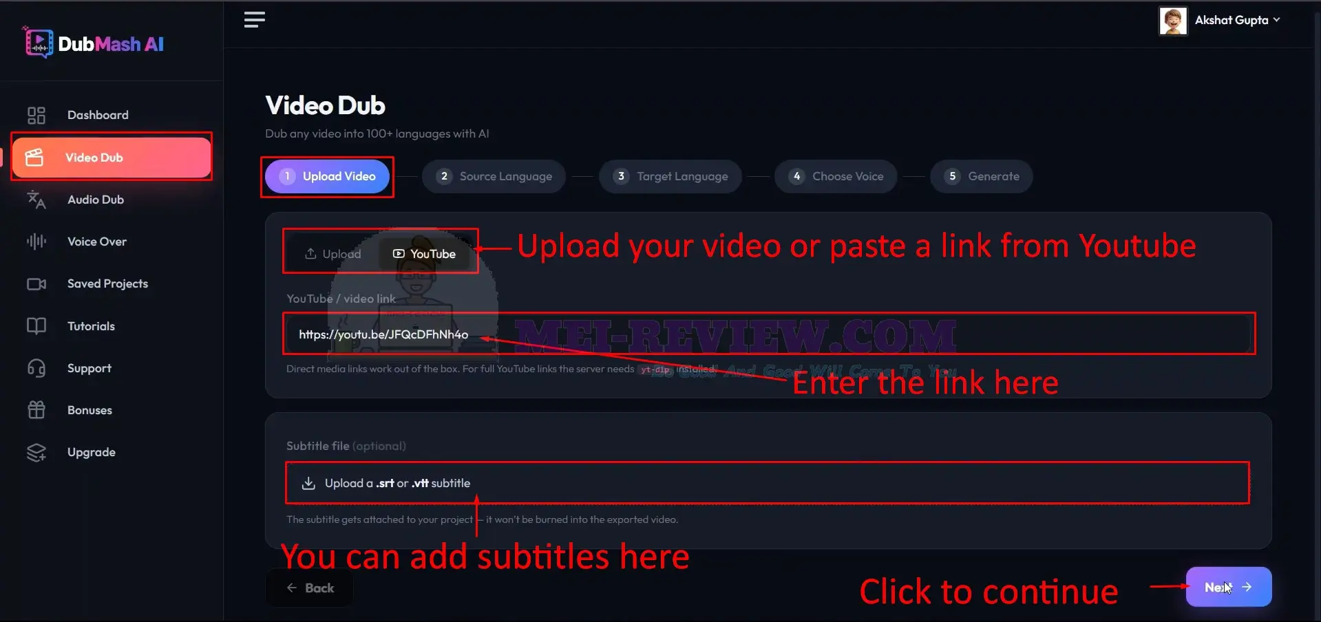 DubMash-AI-Demo-2-video