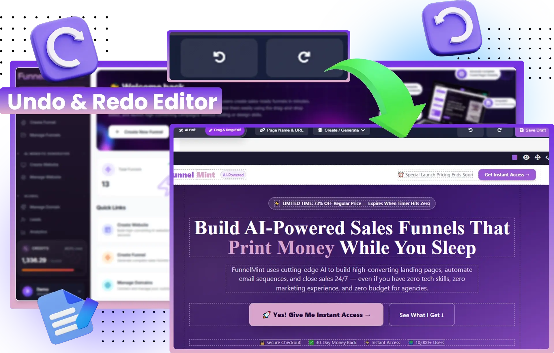 FunnelHero-AI-Feature-7-History