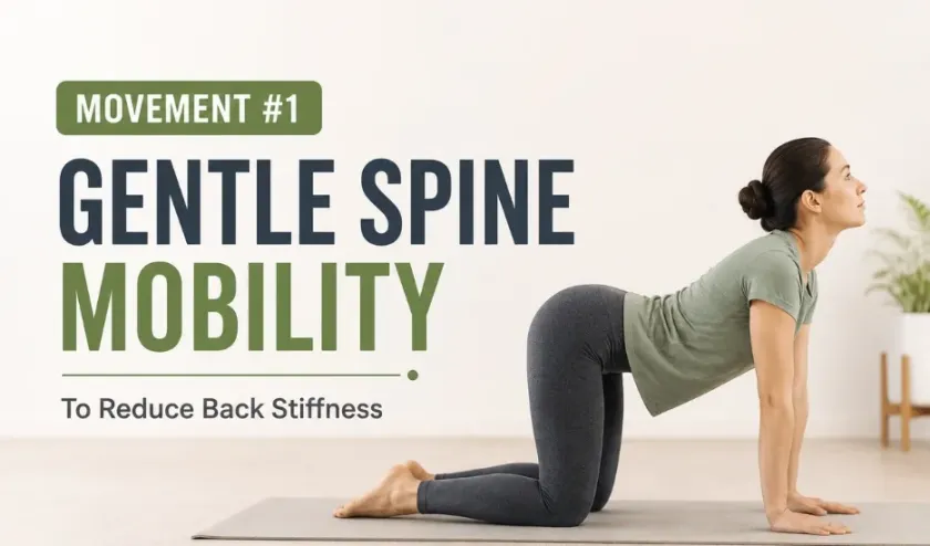 Gentle Spine Mobility to Reduce Back Stiffness