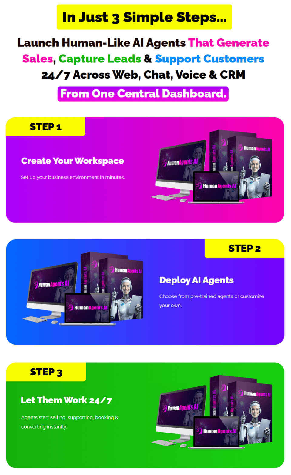 HumanAgents-AI-Steps
