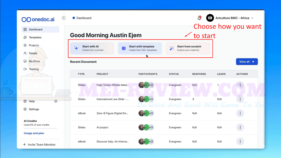 OneDoc-AI-Demo-1-dashboard