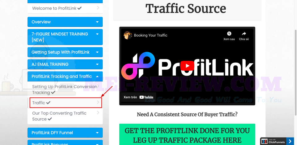 ProfitLink-Demo-10-tracking