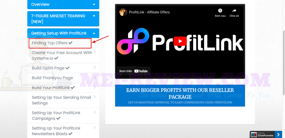 ProfitLink-Demo-6-setup