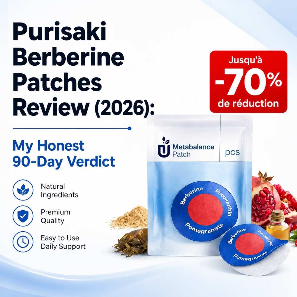 Purisaki Berberine Patches Review (2026): My Honest Verdict After 90 Days — Ingredients, Science, Complaints & Who Should Buy 1 Purisaki Berberine Patches Review (2026)