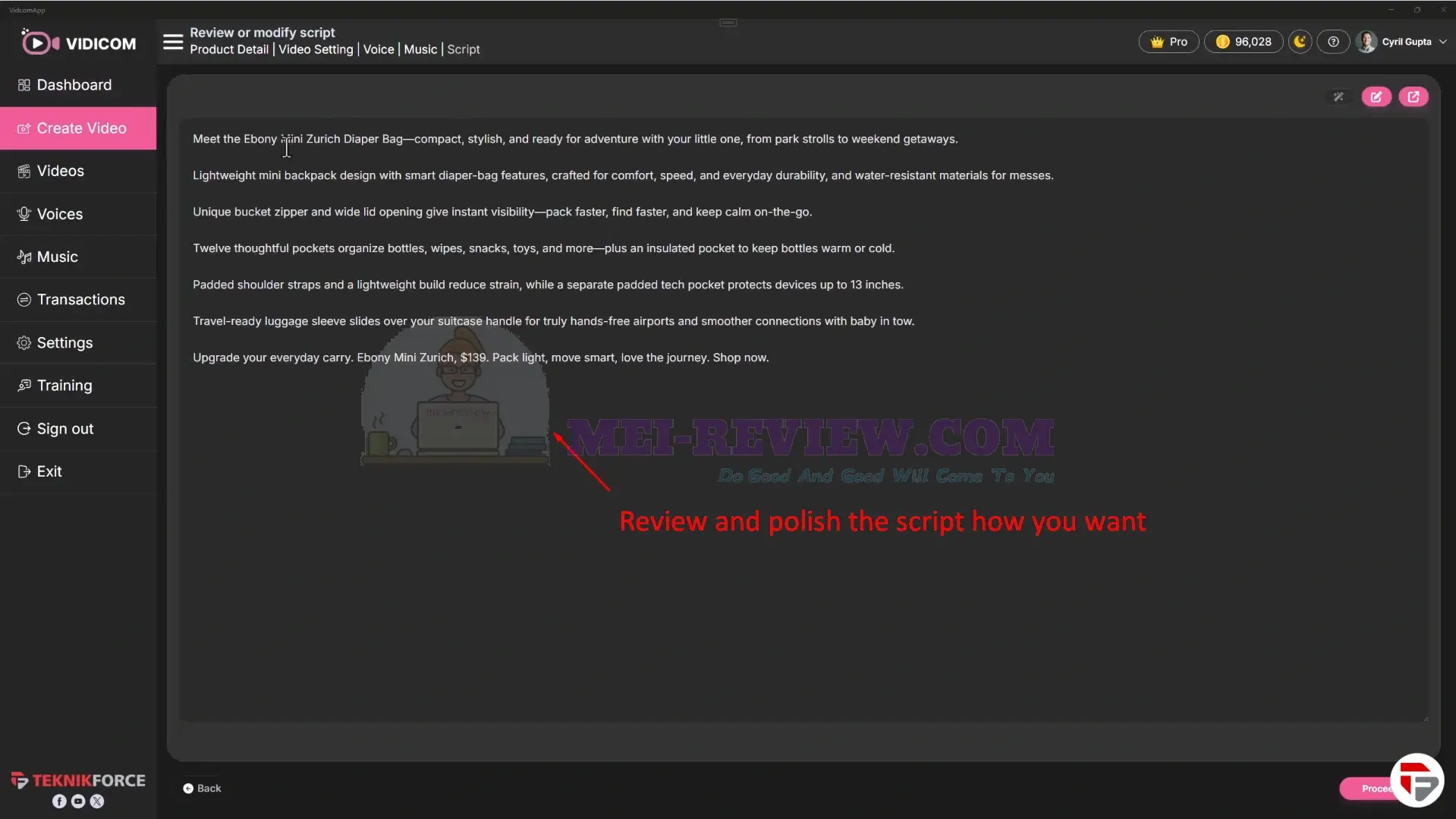 Vidicom-Demo-8-script