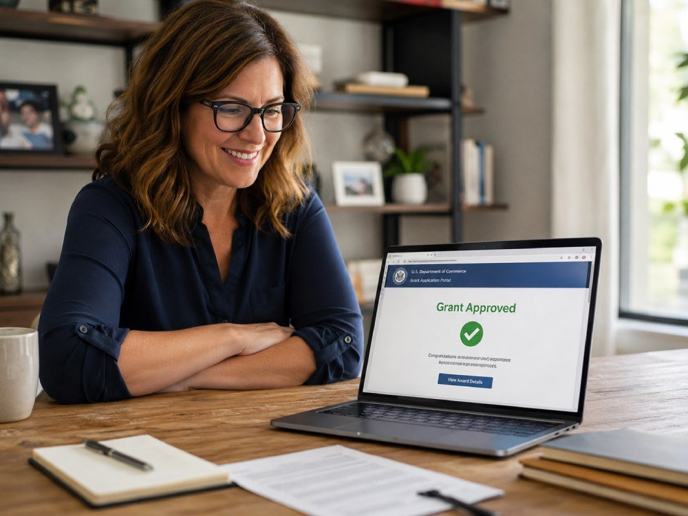 LeskoHelp Reviews 2026: Is Matthew Lesko's Grant Finder Legit? 2 LeskoHelp review 2026 - woman finding government grants and financial assistance programs online with Matthew Lesko membership