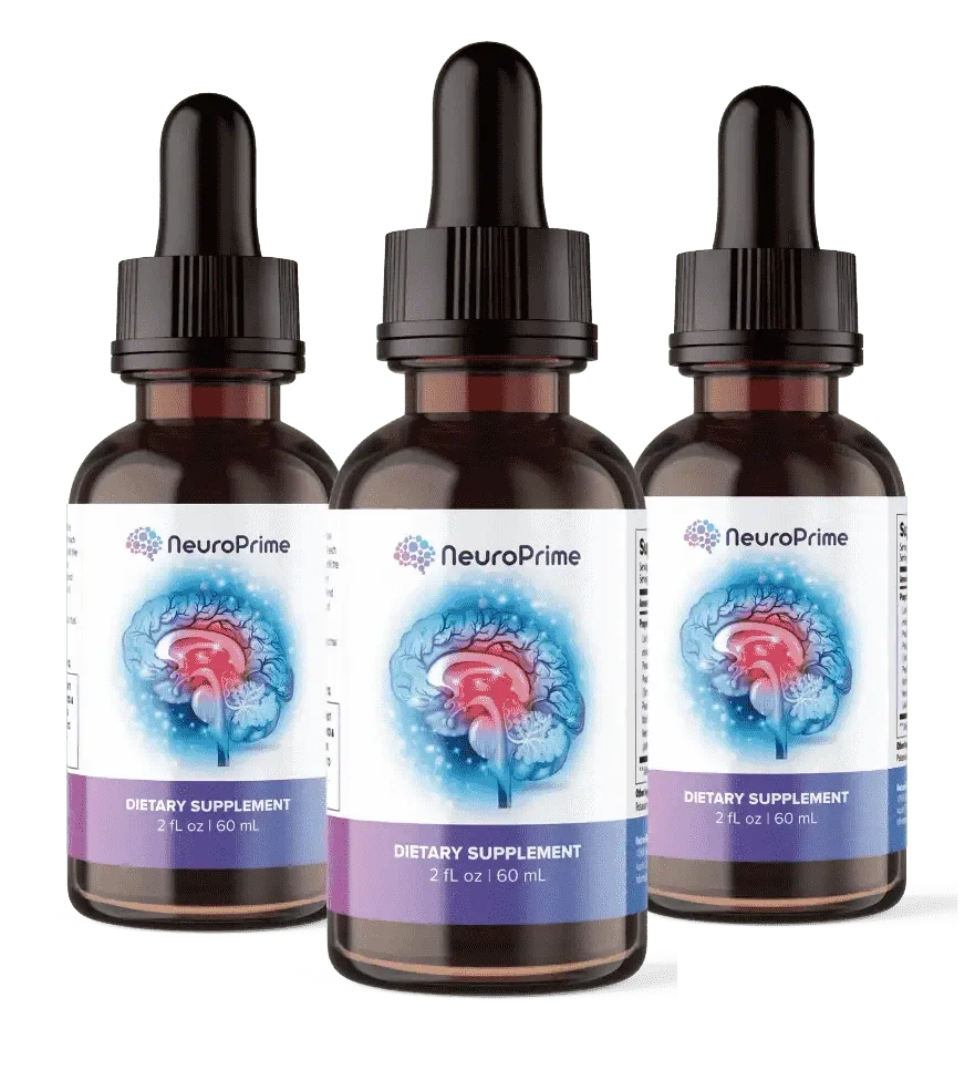 NeuroPrime three bottles
