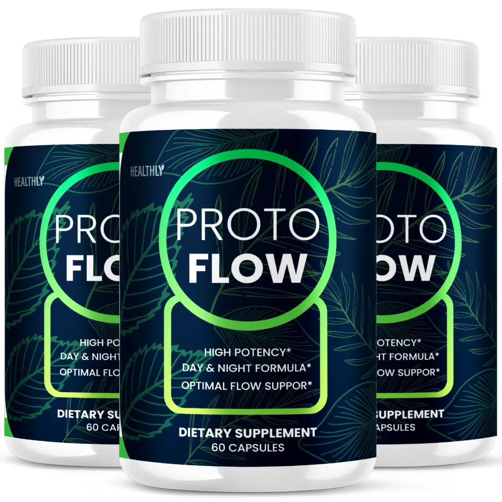 Protoflow 3 bottles