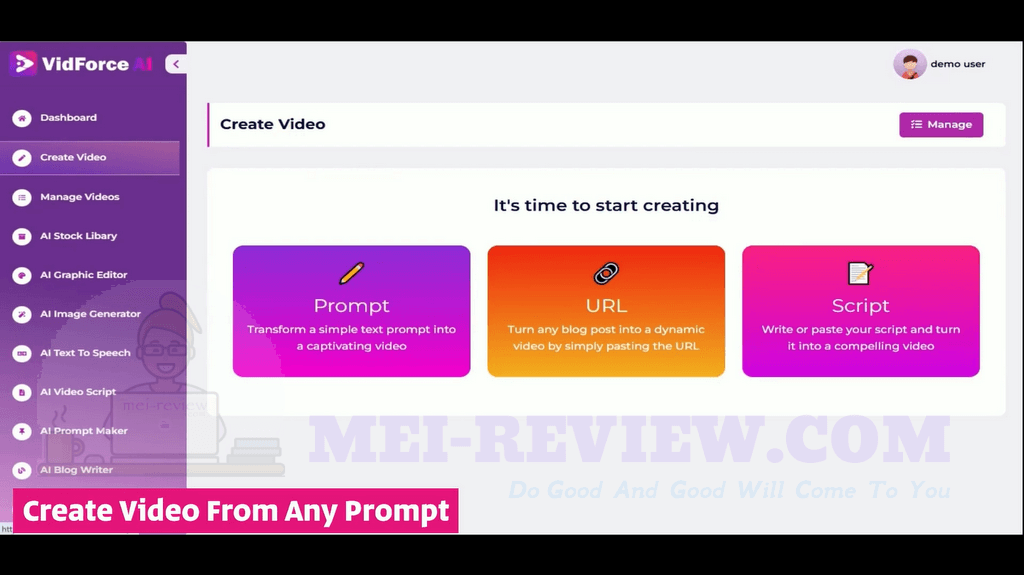 vidforce-ai-how-to-use-2-video