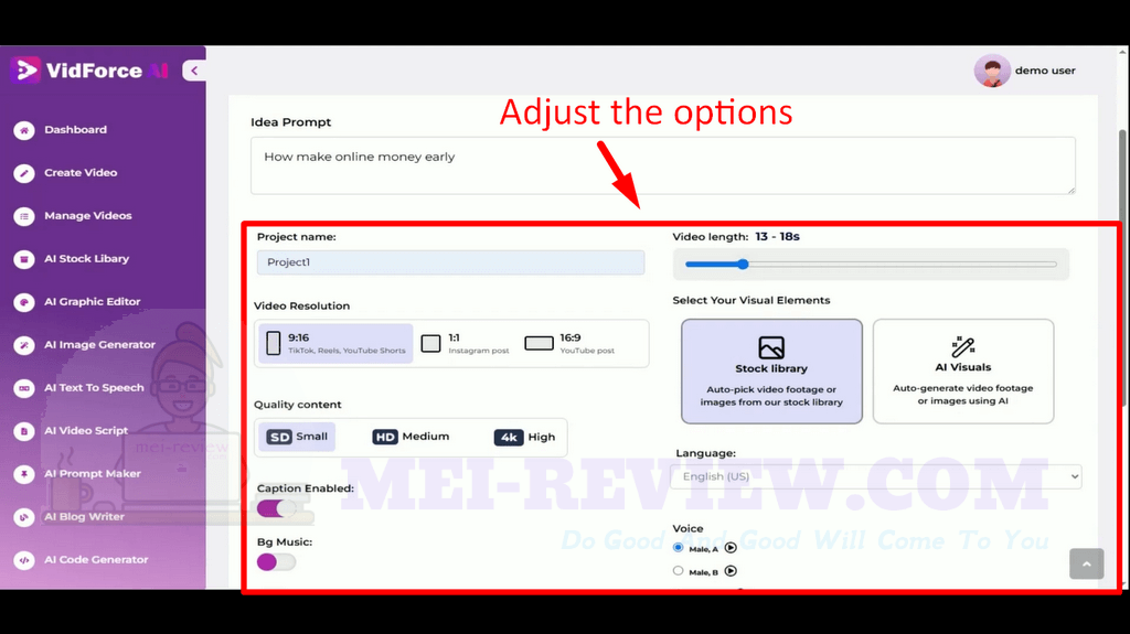 vidforce-ai-how-to-use-3-resolution