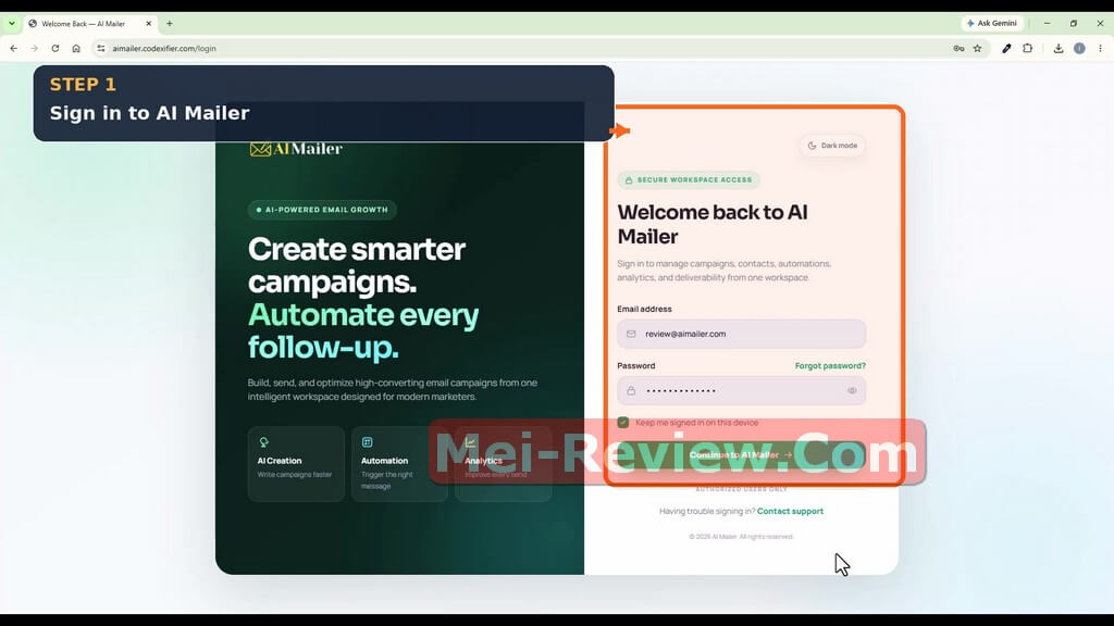 AI-Mailer-Demo-Step-1