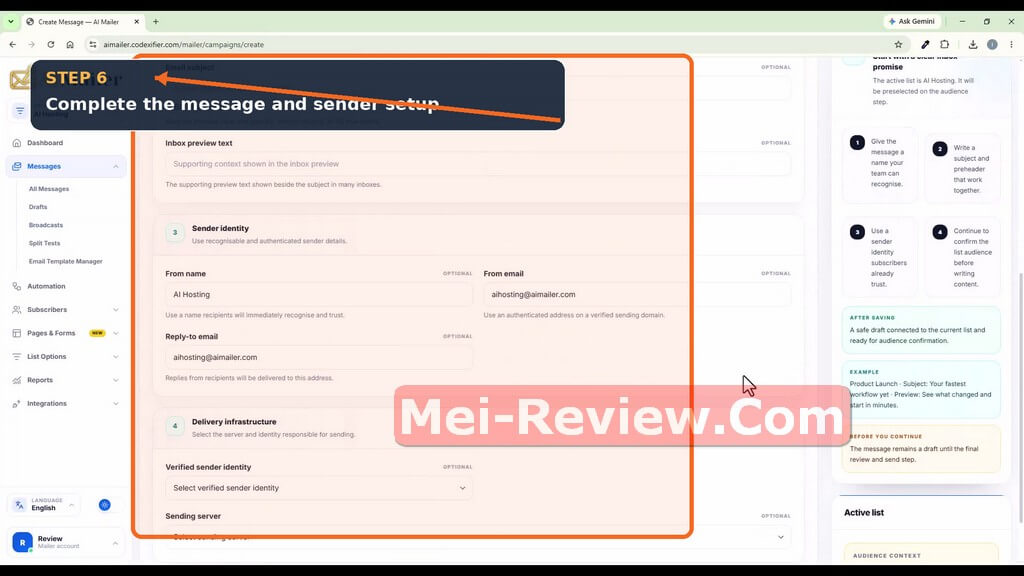 AI-Mailer-Demo-Step-6