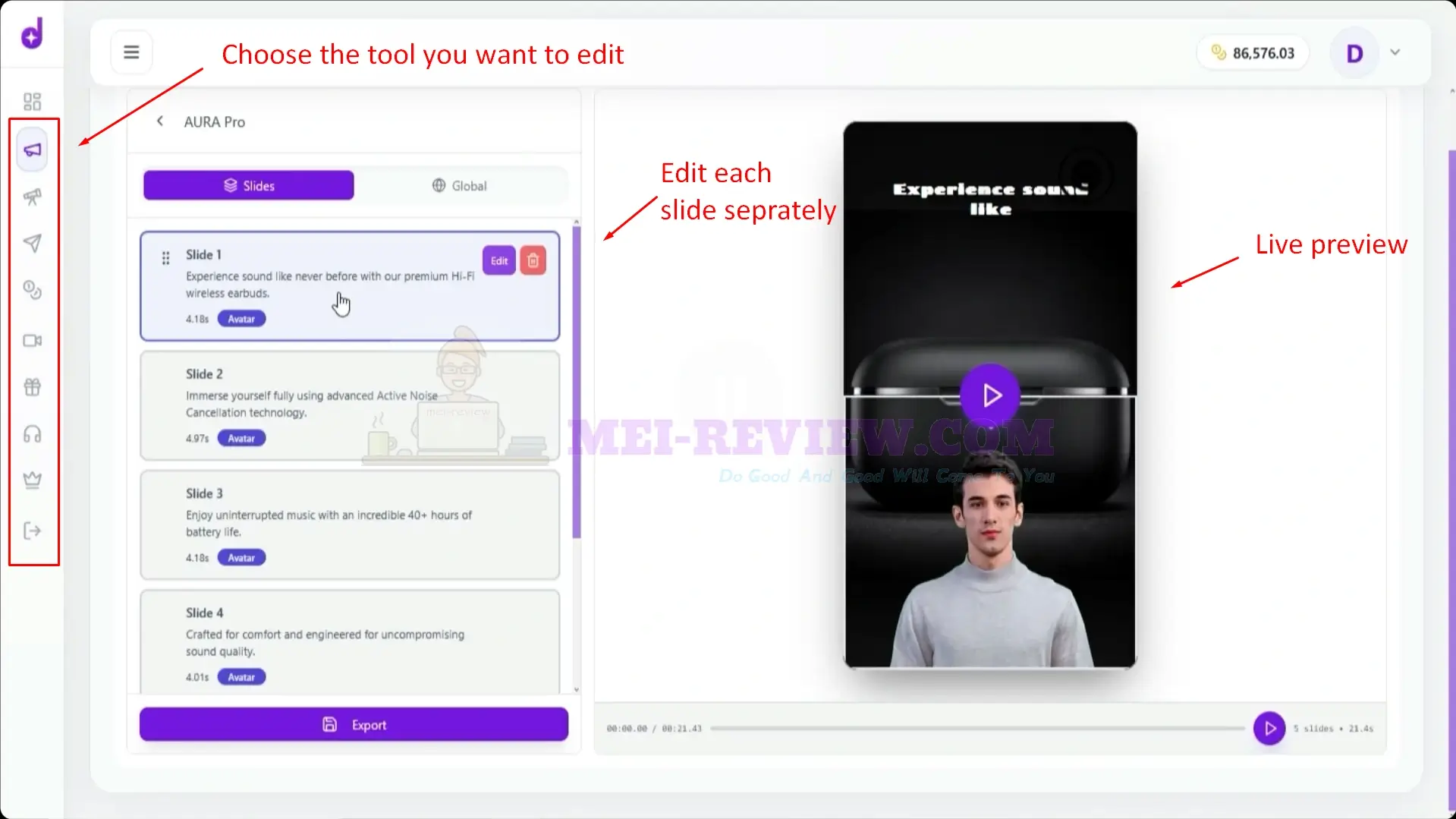 Adastra-Studio-AI-Demo-10-editor