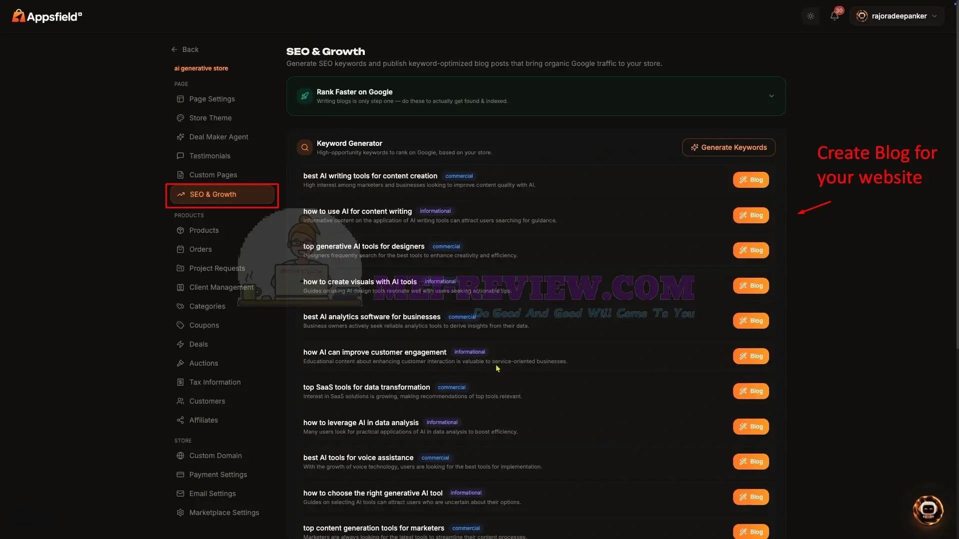 AppsfieldAI-Demo-14-SEO