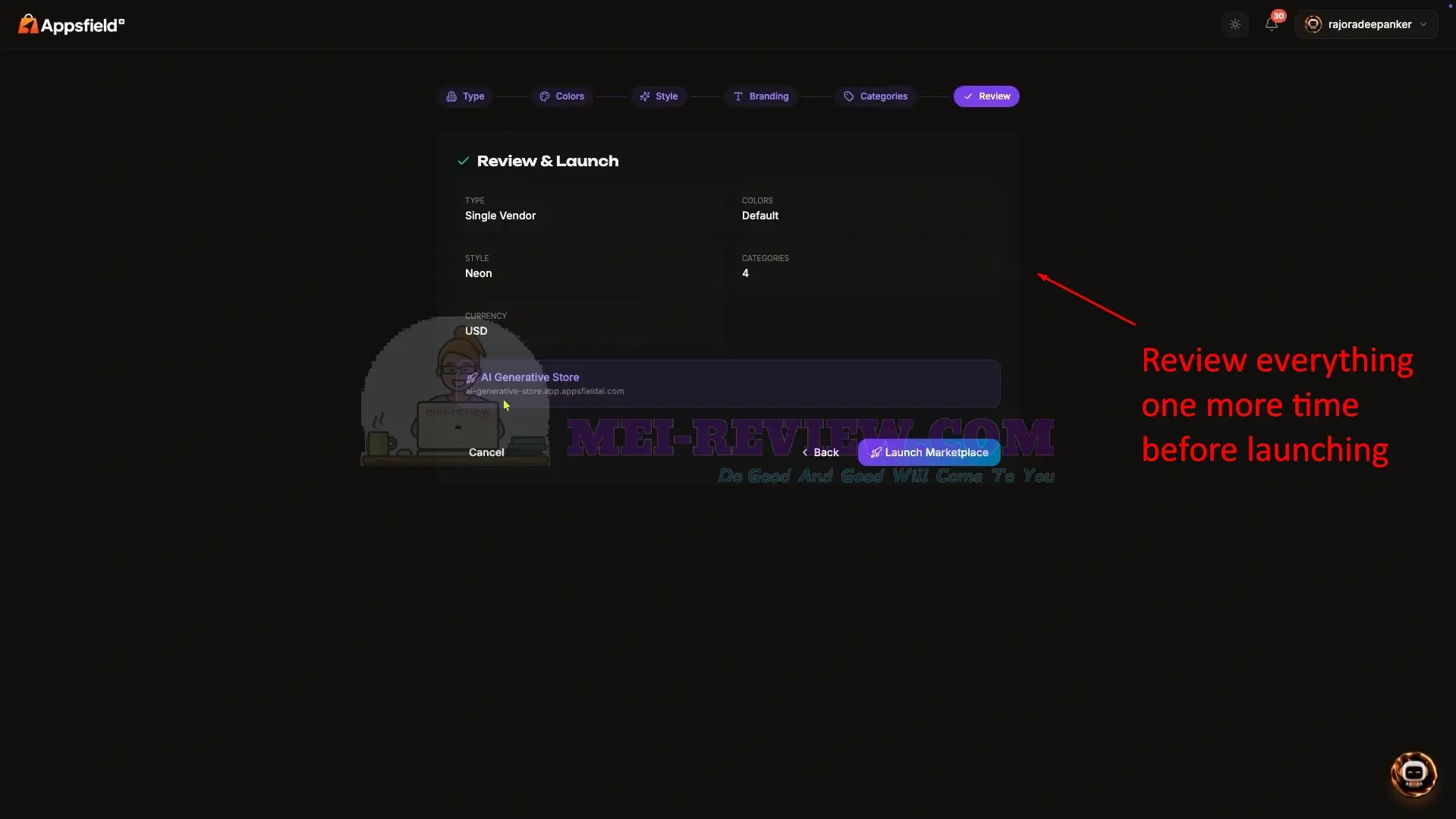 AppsfieldAI-Demo-8-settings