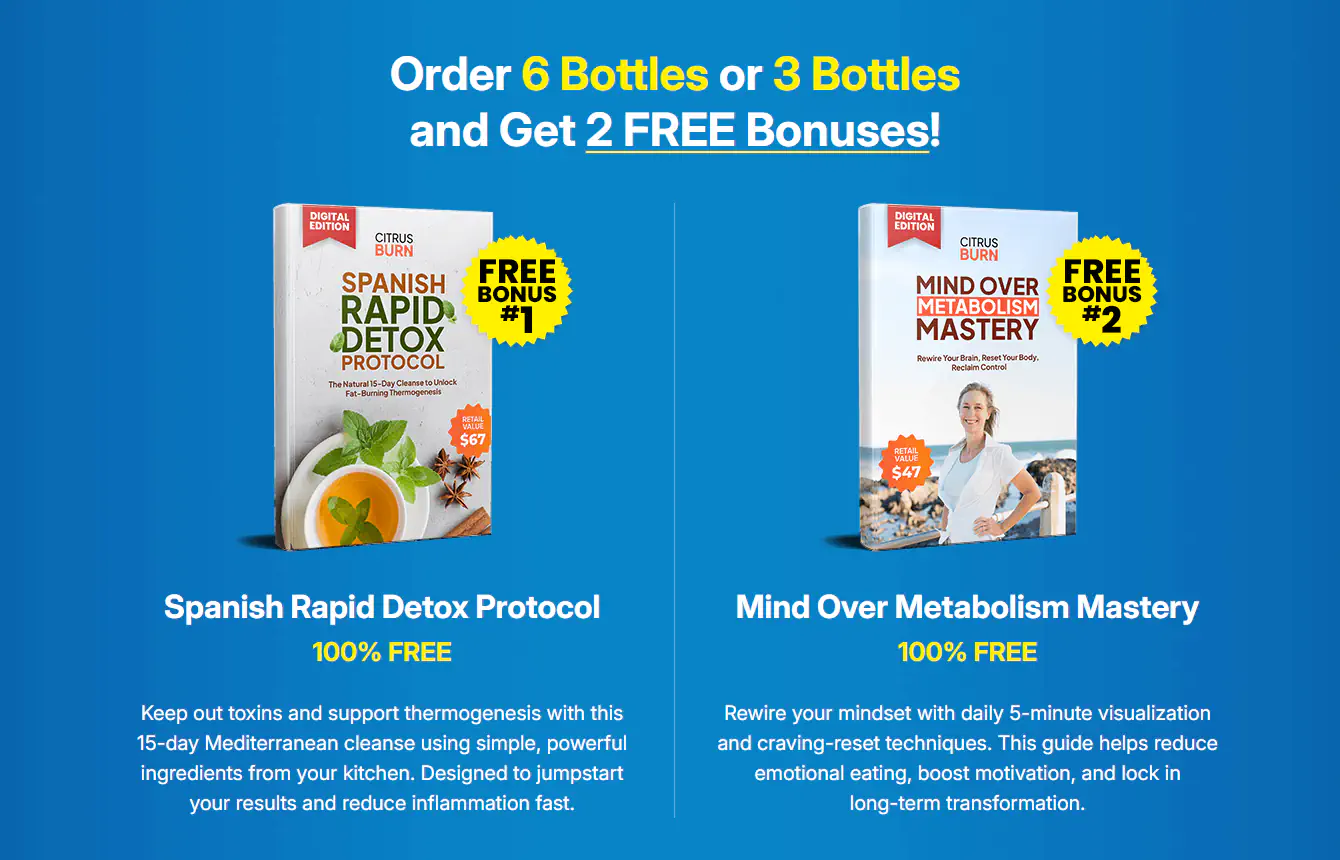 Citrus Burn FREE Bonuses