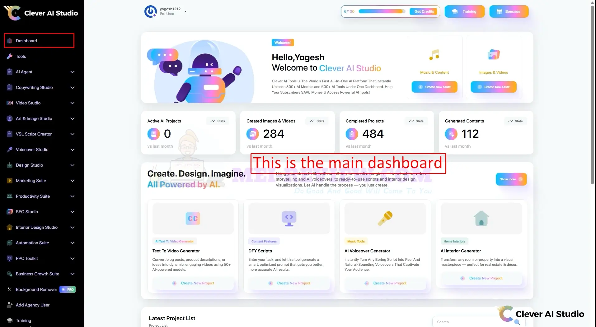 Clever-AI-Studio-Demo-1-dashboard