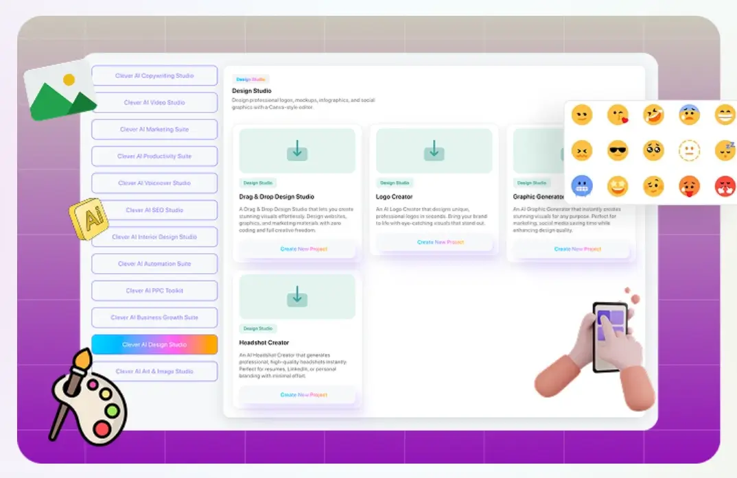 Clever-AI-Studio-Feature-4-Design