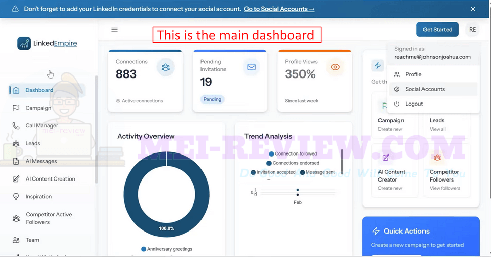 LinkedEmpire-demo-1-dashboard