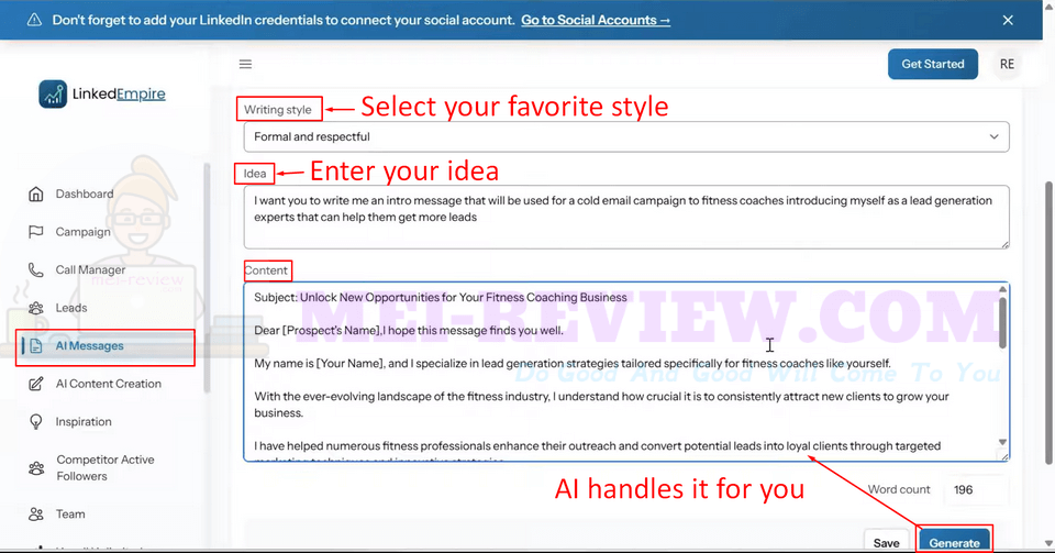 LinkedEmpire-demo-25-idea
