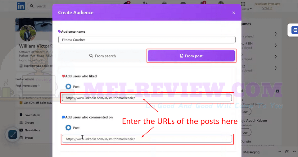 LinkedEmpire-demo-6-URL