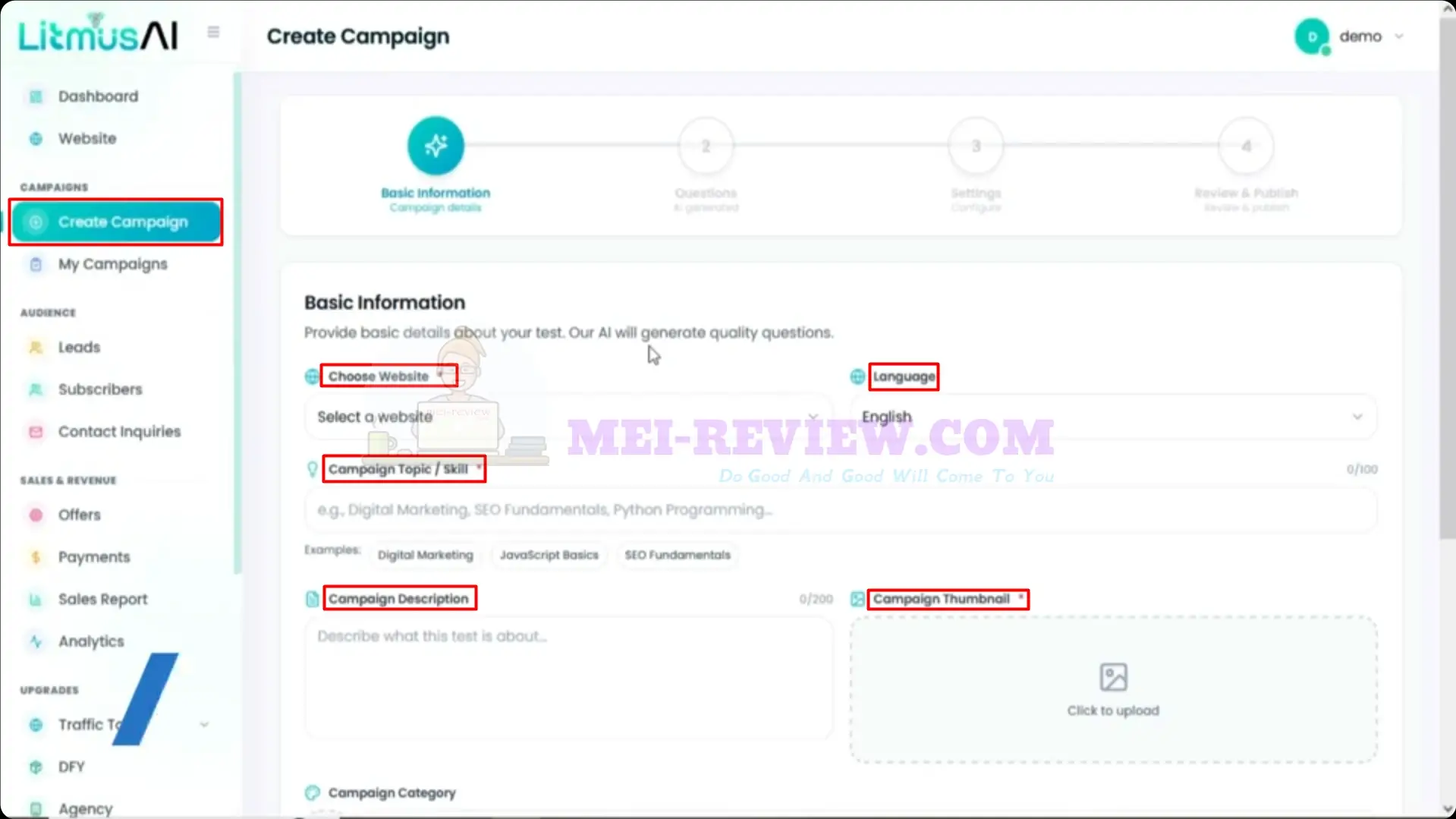 Litmus-AI-Demo-15-create-campaign
