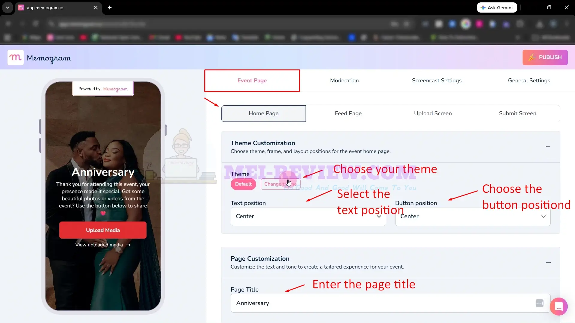 Memogram-Demo-4-theme