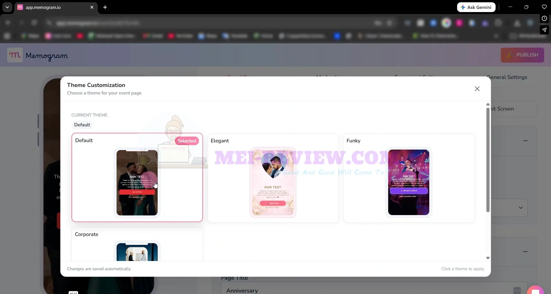 Memogram-Demo-5-customization