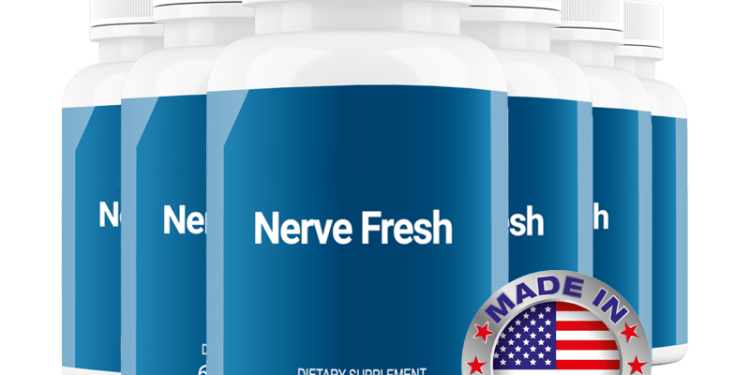 Nerve Fresh 6 Bottles made in usa no logo