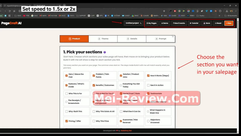 PageCraft-AI-Review-Step-1